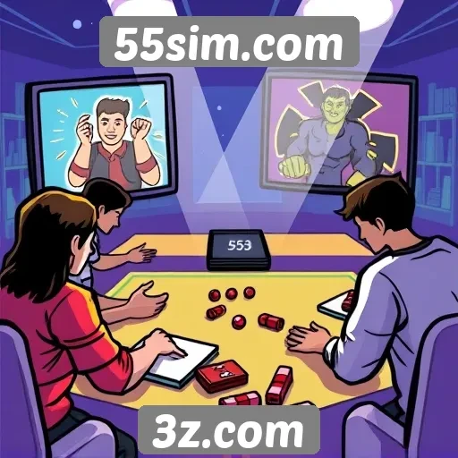 Impacto dos jogos do 55sim.com na comunidade online