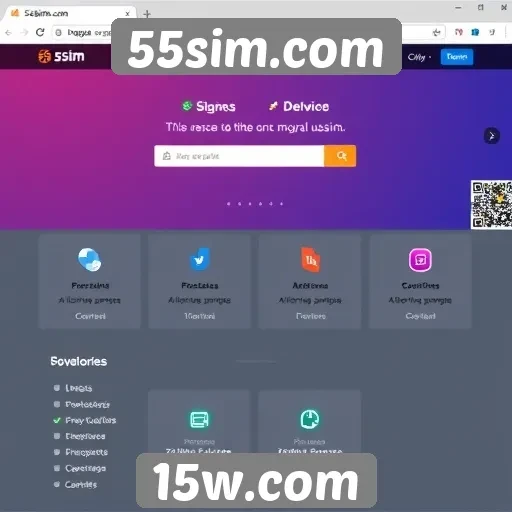 Mudanças de interface no 55sim.com influenciam navegação